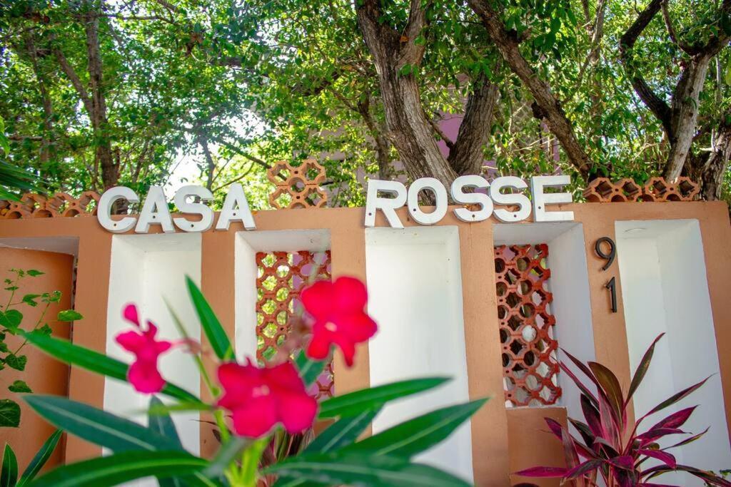 Casa Rosse Villa Tulum Exterior foto