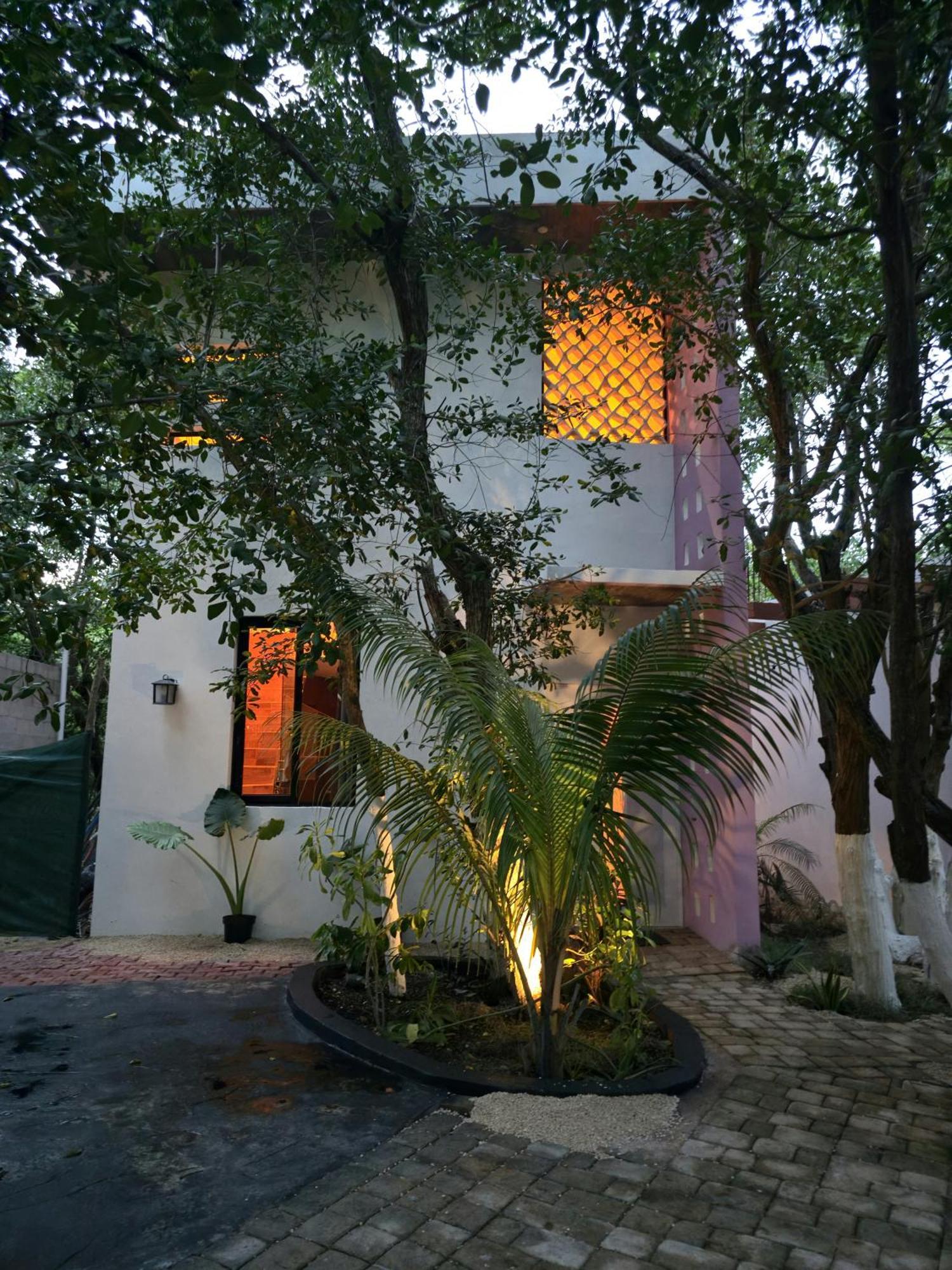 Casa Rosse Villa Tulum Exterior foto
